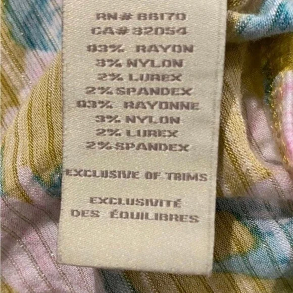 Anthropologie Deletta Midday Garden Floral Top‎ XS - Picture 5 of 5